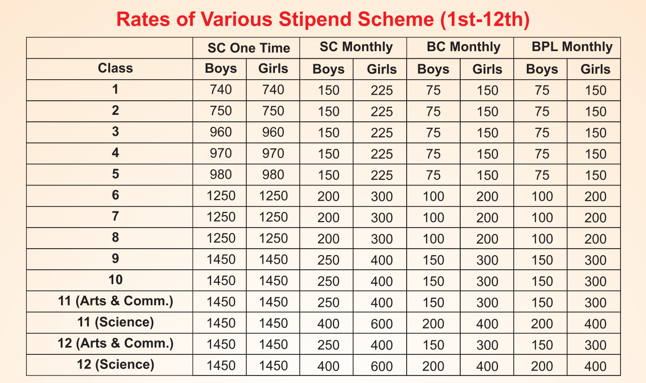 Scholarship and Incentive Information